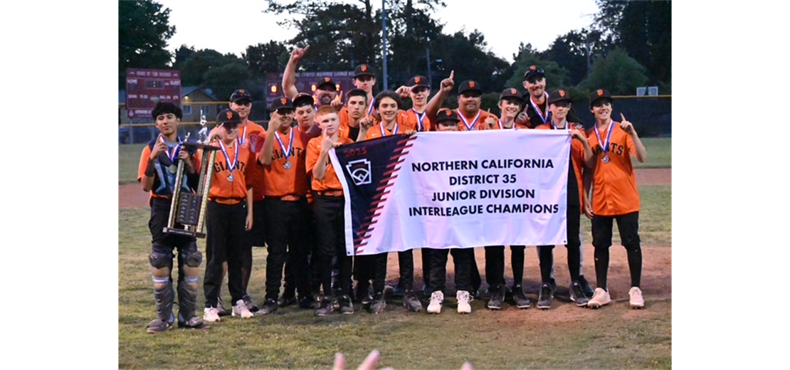 Juniors Interleague Champion MW Giants